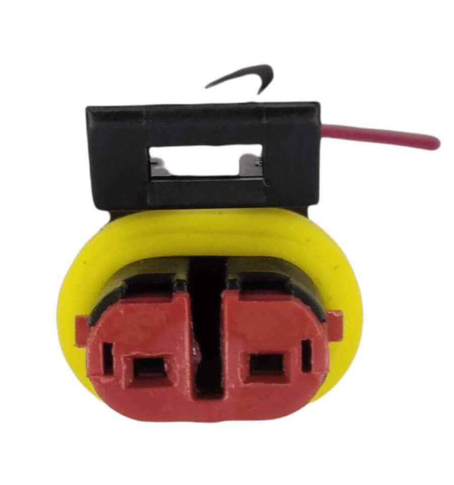 Conector Enchufe Válvula Retroceso, Bobina, Chevrolet, Corsa, Fiat y Otros. Faro Usos Múltiples. - Isopartes