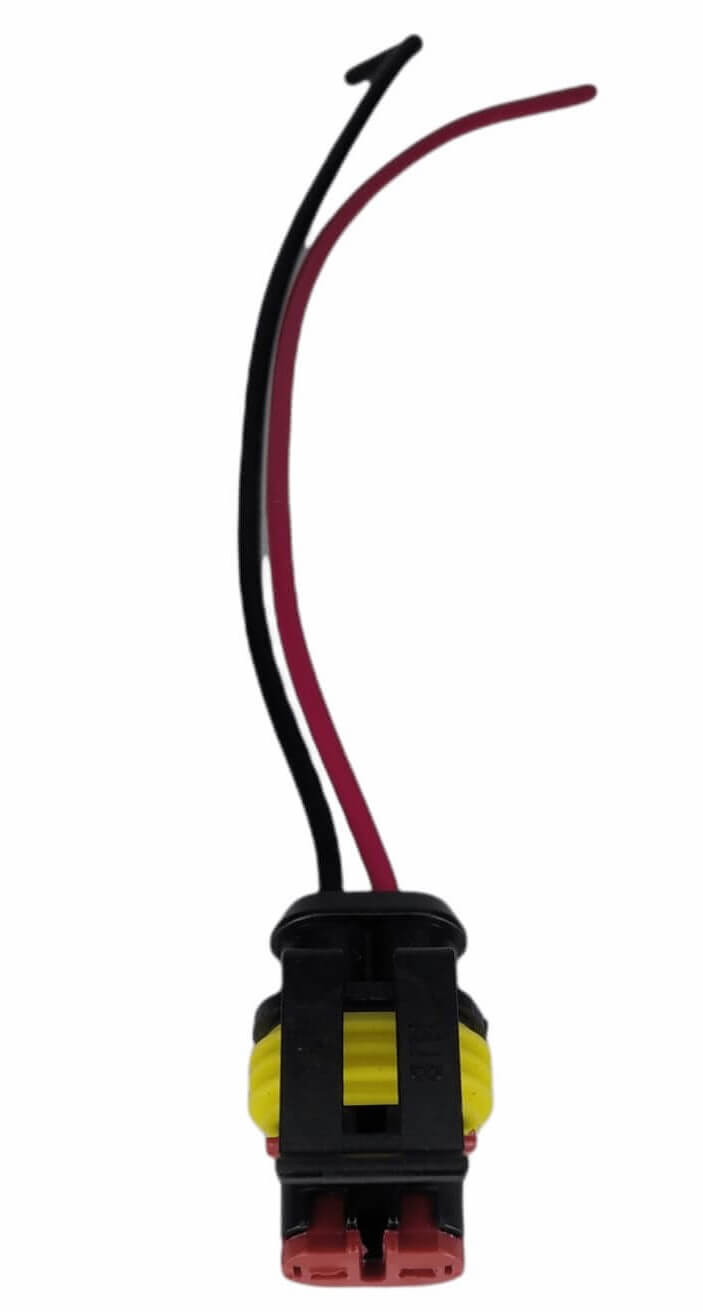 Conector Enchufe Válvula Retroceso, Bobina, Chevrolet, Corsa, Fiat y Otros. Faro Usos Múltiples. - Isopartes