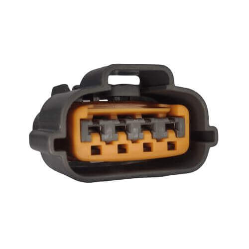 Conector Enchufe Bobina, Distribuidor Mitsubishi, Mazda, Alternador Lancer 4 Pines.