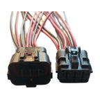 Conector Enchufe Ramal, Inyectores, Chevrolet, Spark 8 Pines (Macho y Hembra)