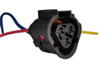 Conector Enchufe Sensor Radiador Electroventilador Volkswagen, Audi (Hembra) Polo y más.