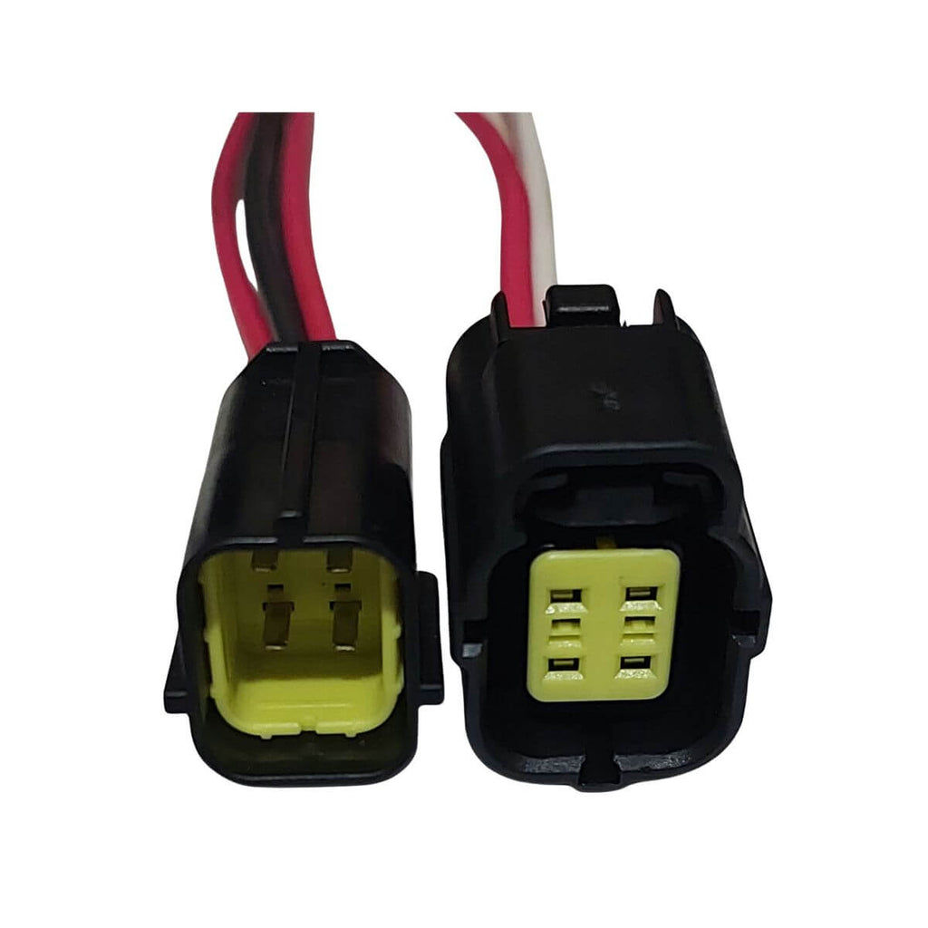 Conector Enchufe Sensores, Oxigeno, Conexión (Macho y Hembra) Universal 4 Pines