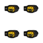 Kit 4 Conectores Enchufes Bobina, Hyundai, Santa Fe, Kia, Cerato, Elantra, Veloster, Accent RB, I30, Soul