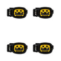 Kit 4 Conectores Enchufes Bobina, Hyundai, Santa Fe, Kia, Cerato, Elantra, Veloster, Accent RB, I30, Soul